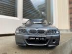 1:18 BMW (E46) M3 CSL Coupe grijs 2001 Kyosho / JJTOP, Gebruikt, Ophalen of Verzenden, Auto, Kyosho