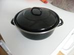 braadpan, Gebruikt, Ophalen of Verzenden, Koekenpan of Braadpan, Keramische plaat