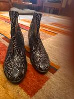 Leren ecco  Laarsjes maat 41, Ophalen of Verzenden, Nieuw, Zwart