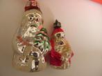 antiek feather tree kerstmannetje kerstbal figuur ornament, Diversen, Kerst, Ophalen of Verzenden, Gebruikt