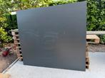 Hpl platen trespa plaat meteon antraciet satin 8mm, Doe-het-zelf en Verbouw, Platen en Panelen, Ophalen, Zo goed als nieuw, HPL