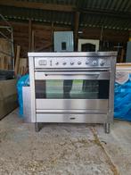 Boretti Gasfornuis met Hoekkeuken (Hout, Terrazzo), Ophalen, Gebruikt, Grijs