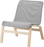 Nolmyra Ikea fauteuil grijs - weinig gebruikt, Huis en Inrichting, Ophalen, Gebruikt, 75 tot 100 cm, 50 tot 75 cm