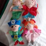 Zachte handpoppen poppenkastpoppen HEMA, Ophalen of Verzenden, Zo goed als nieuw