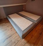 Boxspring Beter Bed 180x200 grijs, Huis en Inrichting, Slaapkamer | Boxsprings, Ophalen, Gebruikt, Tweepersoons, 180 cm