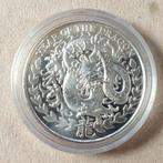 1 Oz Zilver munt Lunar Year of Dragon 2012 Somaliland, Ophalen of Verzenden, Zilver
