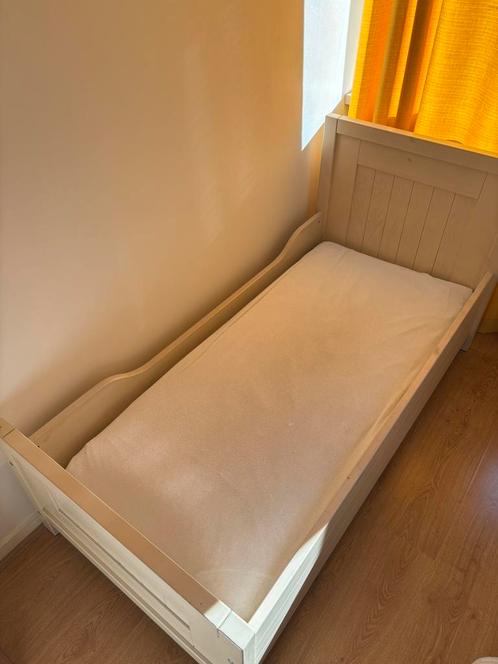Peuterbed 160cm x 80cm, Kinderen en Baby's, Kinderkamer | Bedden, Gebruikt, 140 tot 160 cm, 70 tot 85 cm, Lattenbodem, Matras