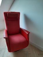Prominent sta op stoel (accu) met Lederen Accenten, Huis en Inrichting, Stoelen, Ophalen, Gebruikt, Leer, Eén