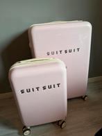 SuitSuit kofferset (L + handbagage), Sieraden, Tassen en Uiterlijk, Koffers, Ophalen, Zo goed als nieuw, Hard kunststof, 70 cm of meer