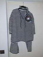 Gevangenis pak Unisex maat 42, Ophalen of Verzenden, Zo goed als nieuw, Maat 42/44 (L), Carnaval