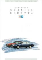 Folder Chevrolet Corsica en Beretta (ca.1993), Verzenden, Gelezen, Chevrolet