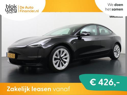 Tesla Model 3 Long Range 498 PK 82kwh 4,4sec 0- € 29.895,0, Auto's, Tesla, Bedrijf, Te koop, Model 3, 4x4, ABS, Achteruitrijcamera