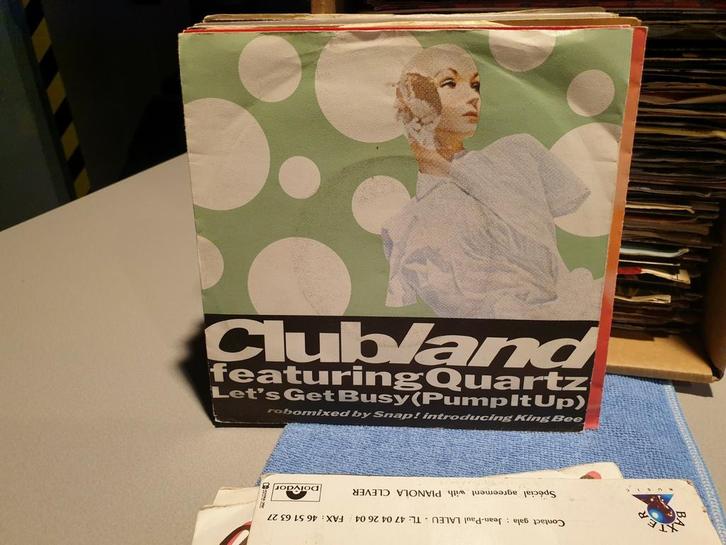 Clubland - Let's get Busy (c1), Cd's en Dvd's, Vinyl Singles, Ophalen of Verzenden