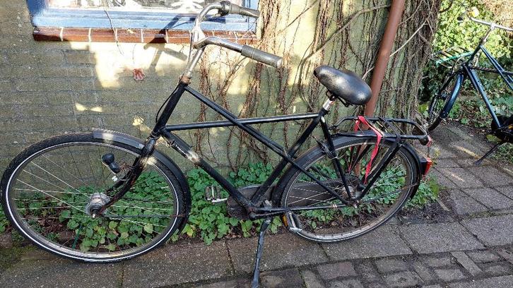 Azor herenfiets kruisframe, Fietsen en Brommers, Fietsen | Heren | Herenfietsen, Gebruikt, Overige merken, 65 cm of meer, Versnellingen