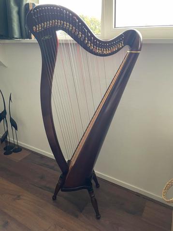 Aoyama harp 130 DB bruin 34 snaren beschikbaar voor biedingen