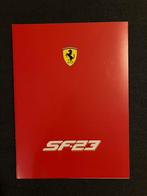 Ferrari SF-23 F1 officele folder Scuderia Formule 1, Verzenden, Zo goed als nieuw, Formule 1