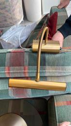 schilderijlamp leeslamp messing, Ophalen of Verzenden, Zo goed als nieuw, Metaal