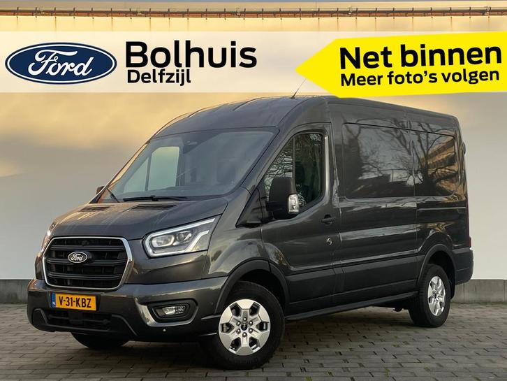 Ford Transit 350 2.0 TDCI L2H2 Limited | 360° Camera | Wint, Auto's, Bestelauto's, Bedrijf, Te koop, 360° camera, ABS, Achteruitrijcamera