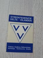 sticker VVV streekfederatie delta - eilanden, Verzamelen, Stickers, Ophalen of Verzenden, Zo goed als nieuw, Bedrijf of Vereniging