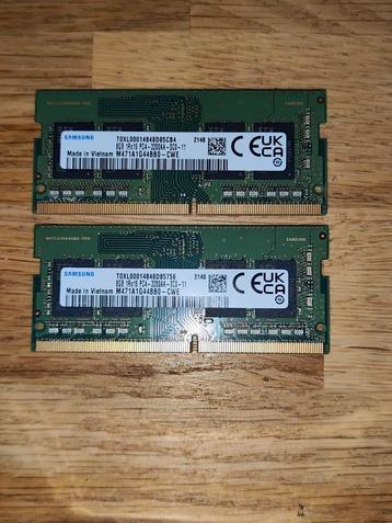 2 x 8gb DDR4 3200 - laptop - 16gb beschikbaar voor biedingen