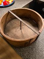 Antieke rijstbak, Ophalen, Gebruikt, Mand, Rond
