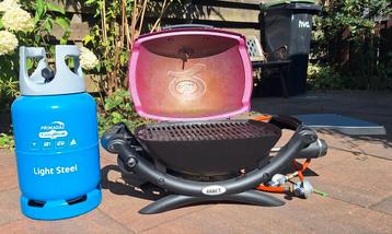 T.K. Weber Gas BBQ + Gasfles 50% beschikbaar voor biedingen