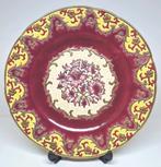 Emaux de Longwy sierbord Plaisance decor M.P. Chevallier., Ophalen of Verzenden