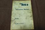 BSA B33 500cc OHV 1959 / 1960 motorcycle instruction manual, Ophalen of Verzenden, Overige merken
