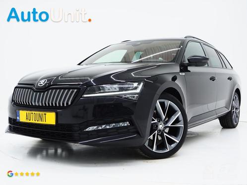 Skoda Superb Combi 1.4 TSI iV Sportline 218PK | Panoramadak, Auto's, Skoda, Bedrijf, Te koop, Superb, ABS, Achteruitrijcamera
