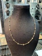 Prachtige 14k gouden balletjes ketting, Sieraden, Tassen en Uiterlijk, Kettingen, Ophalen of Verzenden, Nieuw