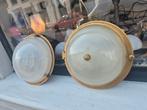 Uniek aanbod oude holophane wandlamp plafondlamp, Ophalen, Gebruikt