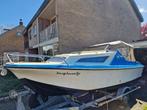 Kajuitboot 5,5m met 30pk 4takt (<3jr) en trailer, Ophalen, 10 tot 30 pk, Gebruikt, Tot 6 meter