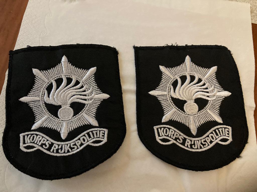 Rijkspolitie emblemen, Verzamelen, Ophalen of Verzenden, Overige soorten, Nederland, Embleem of Badge