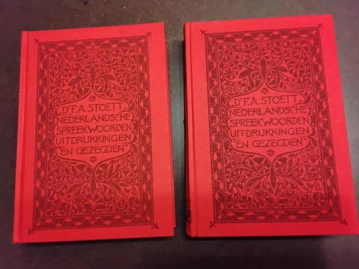 F.A. Stoett - Nederlandsche spreekwoorden...., Boeken, Taal | Overige Talen, Zo goed als nieuw, Non-fictie, Ophalen of Verzenden