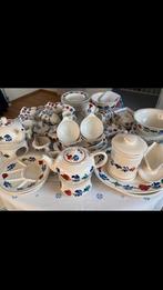 Compleet boerenbont servies, Antiek en Kunst, Antiek | Servies compleet, Ophalen of Verzenden