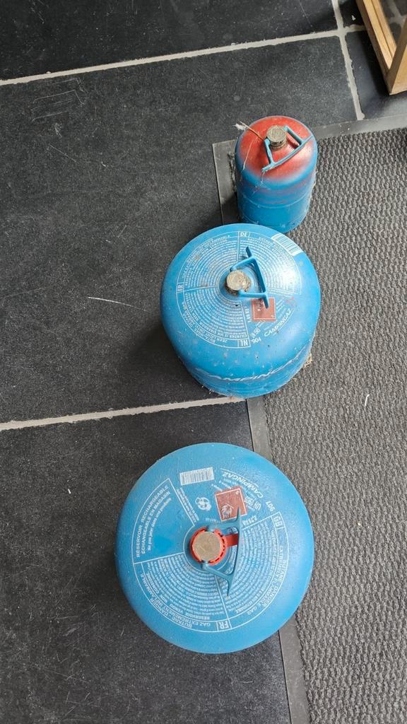 Campingaz 907 - 904 - 901 Gasflessen, Caravans en Kamperen, Kampeeraccessoires, Gebruikt, Ophalen of Verzenden