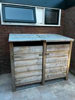 Kliko ombouw, Ophalen, Zo goed als nieuw, Hout, Containerberging