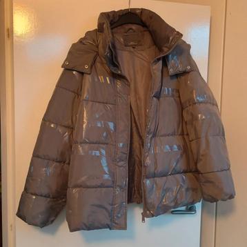  Nieuw muisgrijs winter jack jas  Only Carmakoma mt 50  beschikbaar voor biedingen