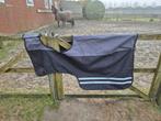 Harry's Horse waterdichte uitrijdeken maat L. Zwart/ Grijs, Ophalen of Verzenden, Zo goed als nieuw, Deken