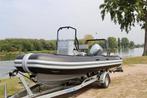 Highfield Coaster 530 Rib – Honda 80pk - inclusief trailer, Watersport en Boten, Rubberboten, Aluminium, 70 tot 120 pk, Zo goed als nieuw