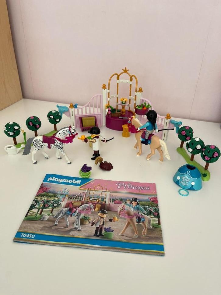 Playmobil paardrijlessen 70450, Kinderen en Baby's, Speelgoed | Playmobil, Zo goed als nieuw, Complete set, Ophalen
