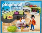 Playmobil City huiskamer 5584 Incl. doos, Complete set, Ophalen of Verzenden, Zo goed als nieuw