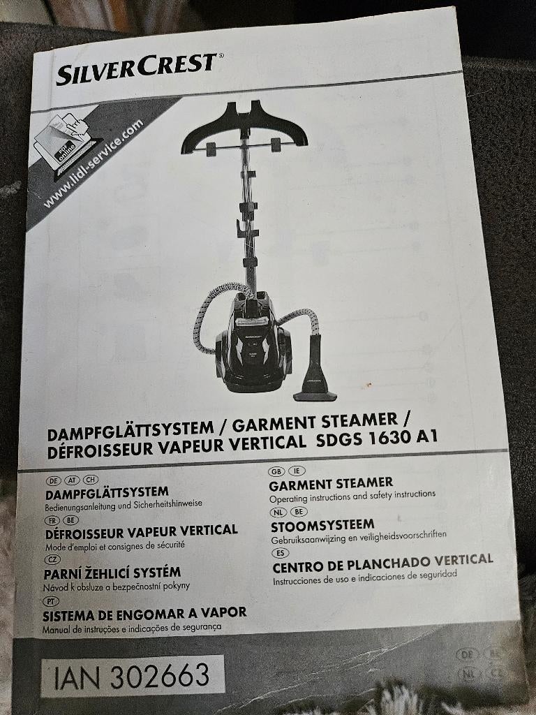 Textiel stoomsystem, Ophalen, Nieuw