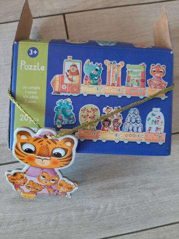 Leuke kinderpuzzel met treinmotief van Djeco beschikbaar voor biedingen