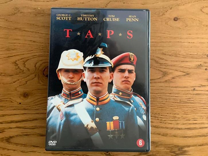 8). Taps DVD - Actie/Oorlog Film, Timothy Hutton, Tom Cruise, Cd's en Dvd's, Dvd's | Actie, Zo goed als nieuw, Actie, Alle leeftijden