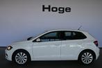 Volkswagen Polo 1.0 TSI Highline Automaat Clima Cruise Contr, Stof, Gebruikt, Met garantie (alle), Wit