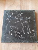 Vintage zweedse tegel hertjes, Ophalen of Verzenden