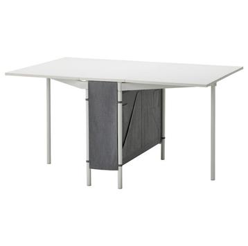 EETTAFEL IKEA INKLAPBAAR + OPBERGRUIMTE beschikbaar voor biedingen