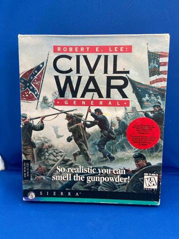 Robert E. Lee Civil War General - zeldzame pc game beschikbaar voor biedingen