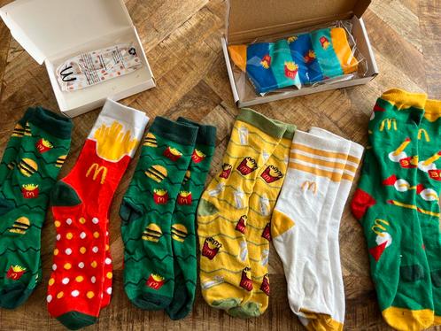 McDonald’s sokken collectie – limited editions, Kleding | Dames, Sokken en Kousen, Zo goed als nieuw, Maat 39 t/m 42, Blauw, Ophalen of Verzenden